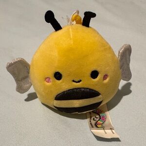 Squishmallows Bumblebee Plush with Yellow and Black